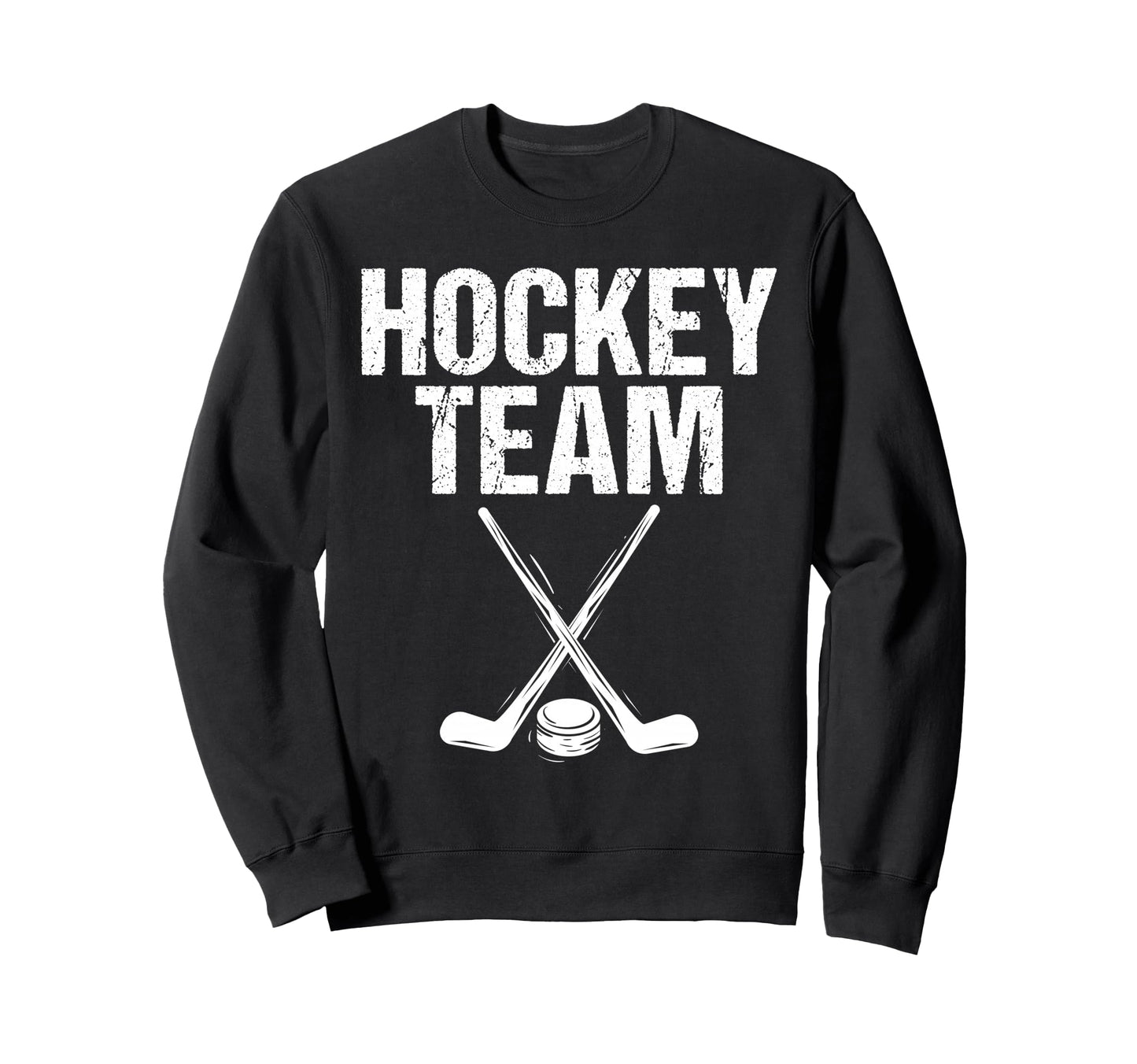 Team Hockey Game Day Sports Parent Sweatshirt - Graphic Print Unisex - T-Shirt, Sweatshirt, Hoodie