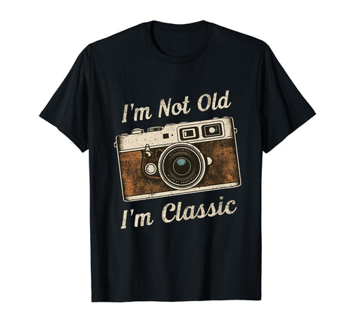 Camera Nostalgia Im Not Old Im T-Shirt - Unique Graphic Men Women - T-Shirt, Sweatshirt, Hoodie