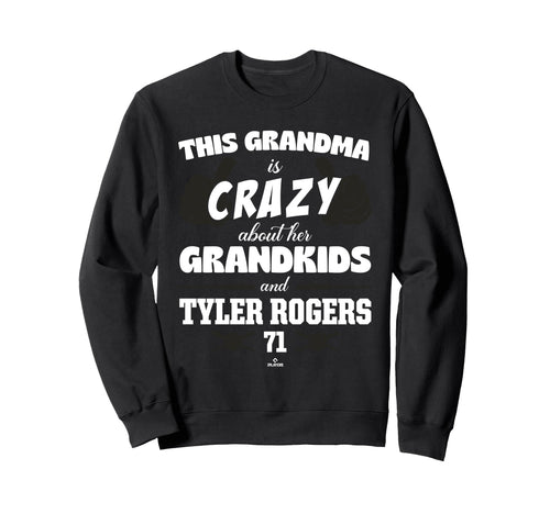 Grandma Crazy Tyler Rogers San Sweatshirt - Streetwear Style Unisex - T-Shirt, Sweatshirt, Hoodie