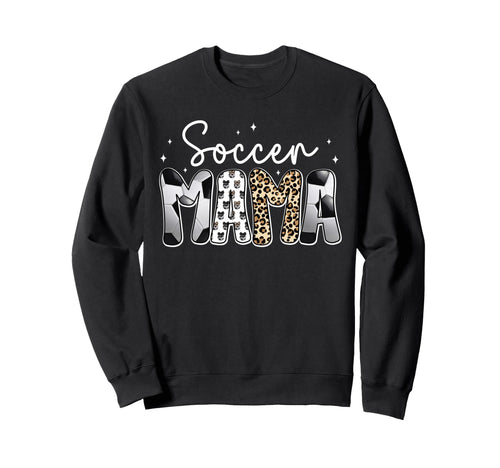 Soccer Mama Game Day Funny Soccer Sweatshirt - Aesthetic Graphic Unisex - T-Shirt, Sweatshirt, Hoodie