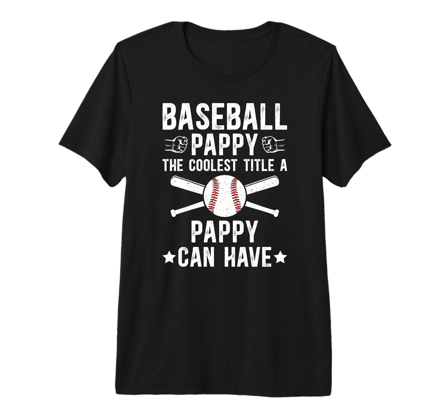 Mens Baseball Pappy Coolest Title T-Shirt - Aesthetic Graphic Men Women - T-Shirt, Sweatshirt, Hoodie