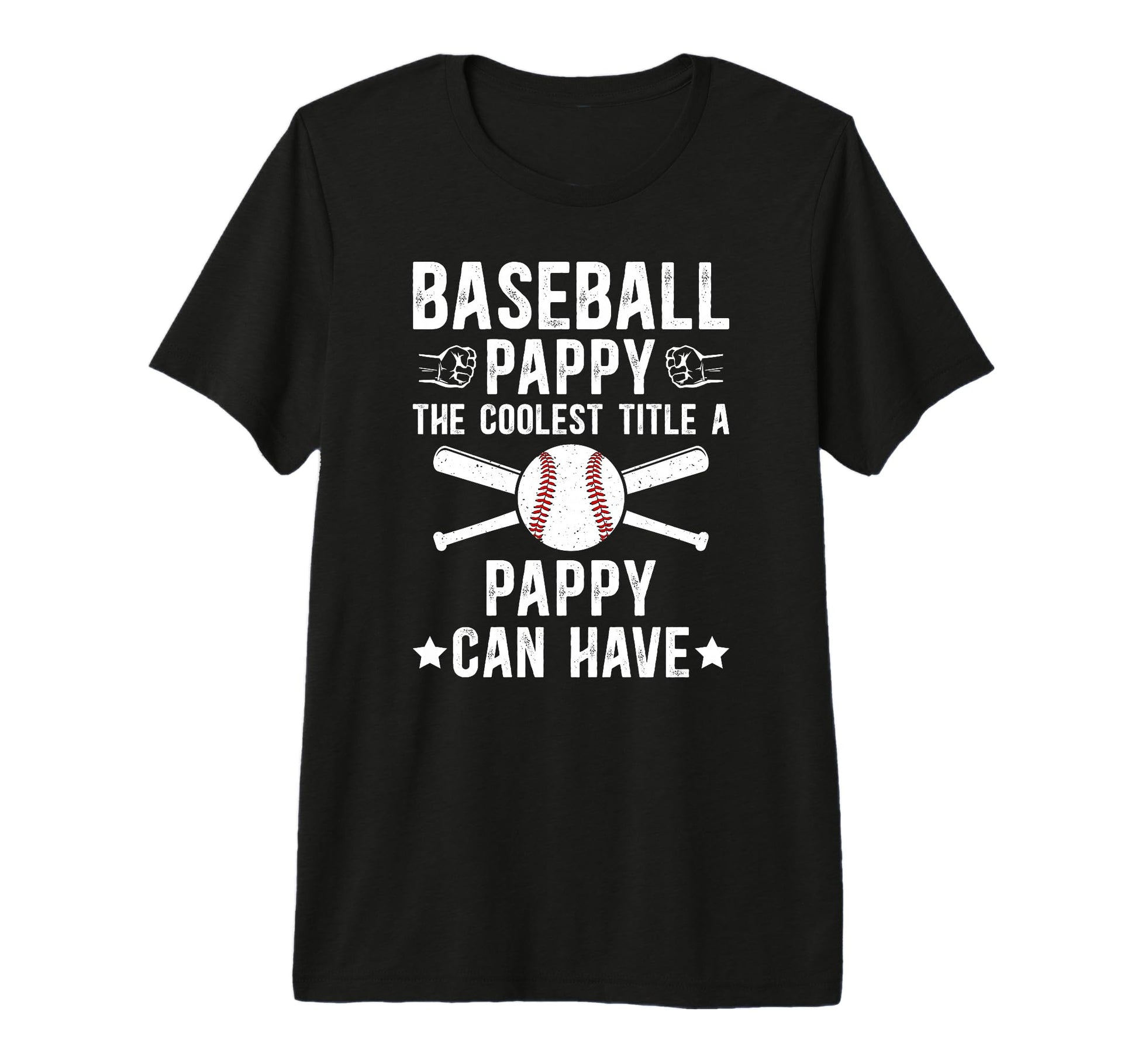 Mens Baseball Pappy Coolest Title T-Shirt - Aesthetic Graphic Men Women - T-Shirt, Sweatshirt, Hoodie