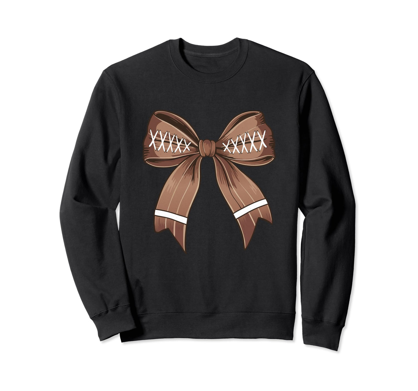 Football Mom Coquette Bow Fall Sweatshirt - Unique Graphic Men Women - T-Shirt, Sweatshirt, Hoodie