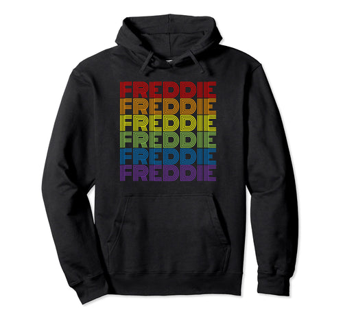 Freddie Rainbow Hoodie - Streetwear Style Men Women - T-Shirt, Sweatshirt, Hoodie