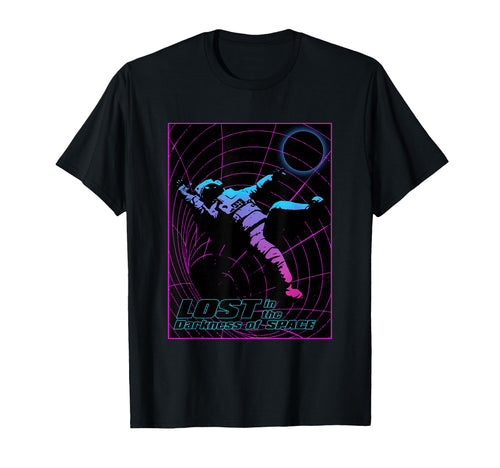 Lost Darkness Space Astronaut T-Shirt - Fun Novelty Design for Adults - T-Shirt, Sweatshirt, Hoodie