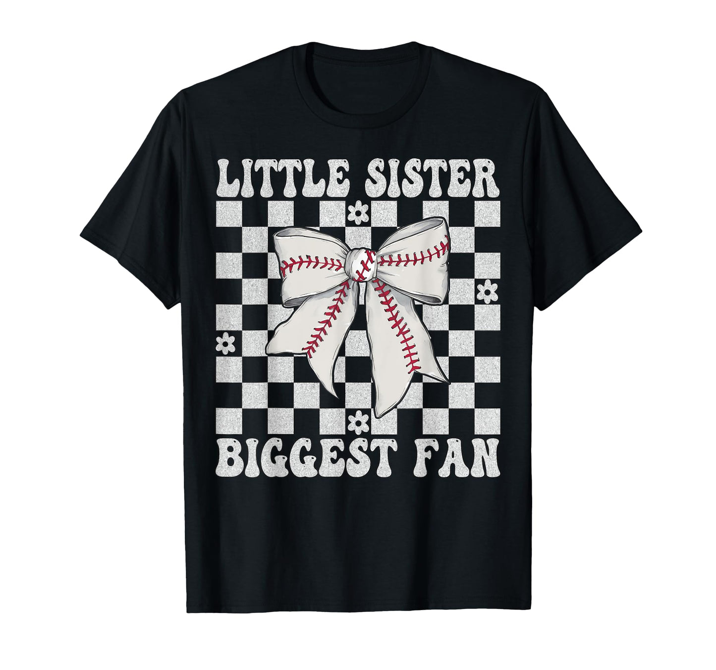 Baseball Sister Baseball Little Sister T-Shirt - Novelty Apparel Men Women - T-Shirt, Sweatshirt, Hoodie