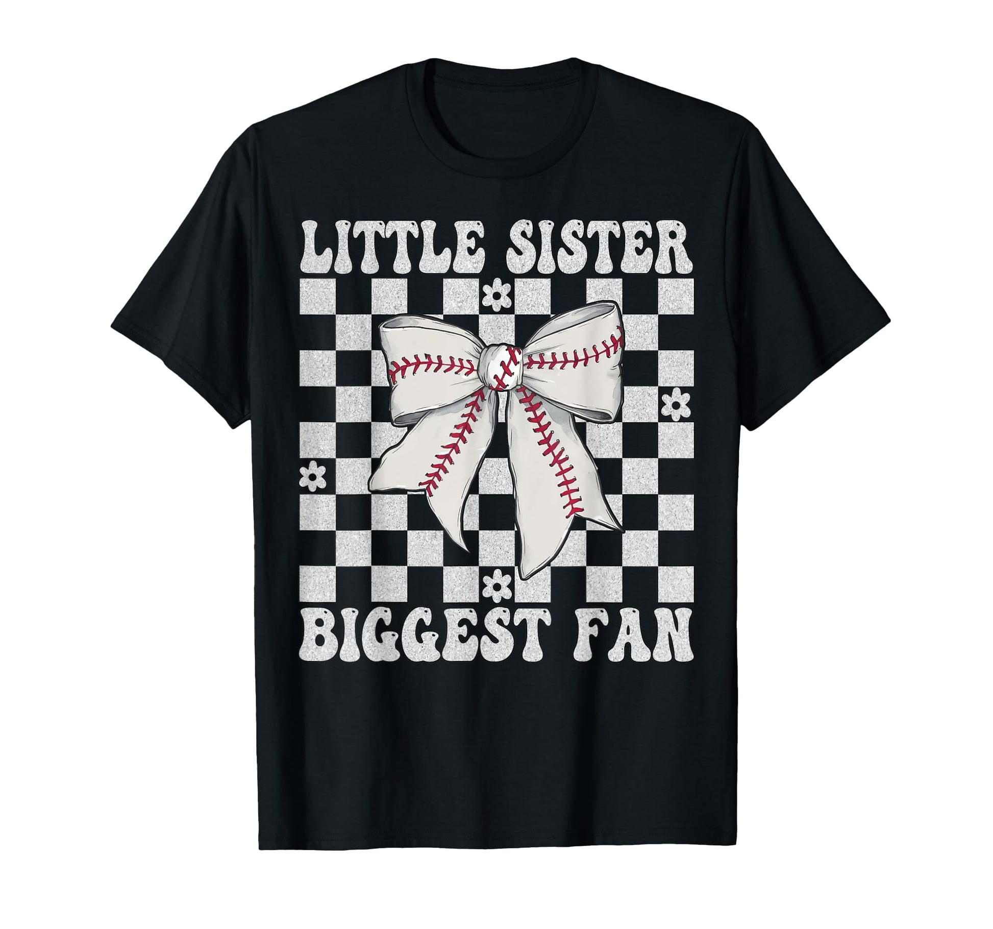 Baseball Sister Baseball Little Sister T-Shirt - Novelty Apparel Men Women - T-Shirt, Sweatshirt, Hoodie