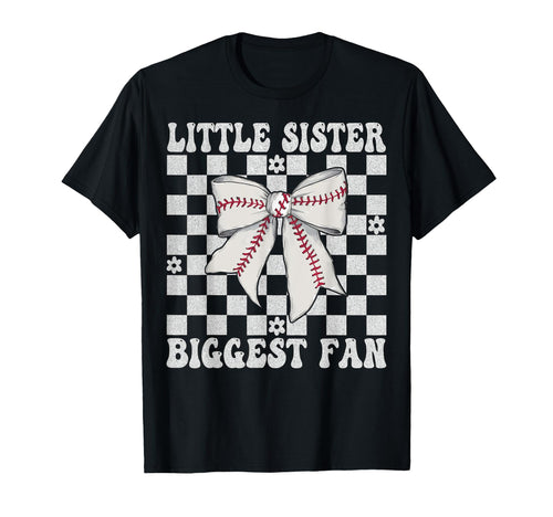 Baseball Sister Baseball Little Sister T-Shirt - Novelty Apparel Men Women - T-Shirt, Sweatshirt, Hoodie
