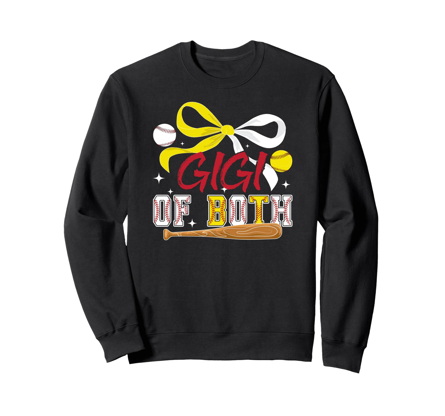Gigi Both Coquette Baseball Sweatshirt - Fun Novelty Design Unisex - T-Shirt, Sweatshirt, Hoodie
