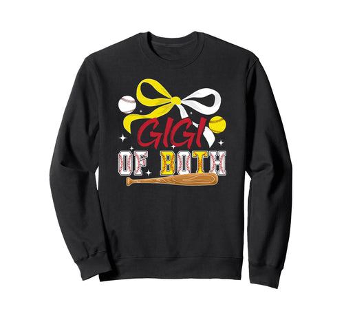 Gigi Both Coquette Baseball Sweatshirt - Fun Novelty Design Unisex - T-Shirt, Sweatshirt, Hoodie