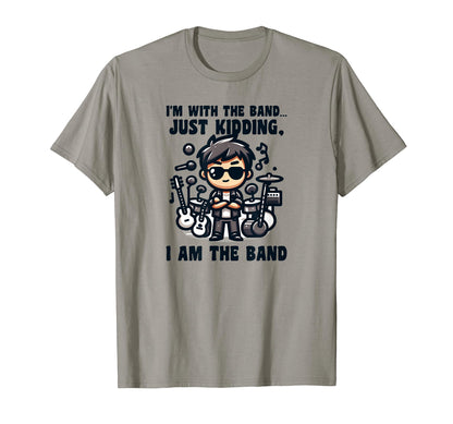 Rock Roll Instruments Rockstar Vibe Music T-Shirt - Trendy Graphic Unisex - T-Shirt, Sweatshirt, Hoodie