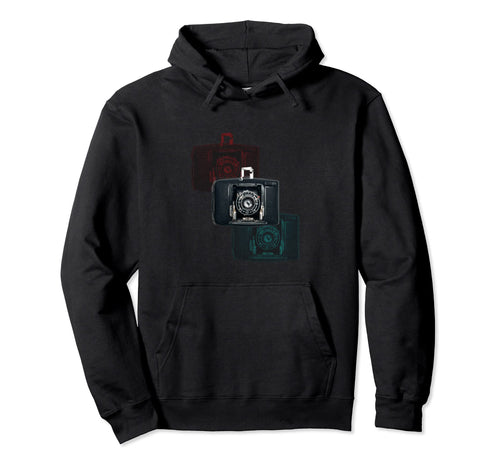 Triple Camera Image Hoodie - Unique Graphic Men Women - T-Shirt, Sweatshirt, Hoodie