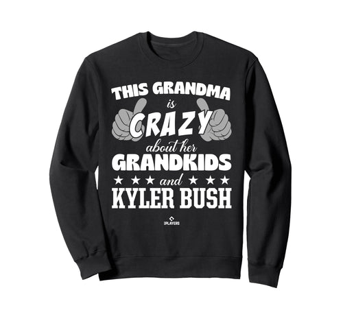Grandma Crazy Kyler Bush Prospect Sweatshirt - Trendy Graphic Men Women - T-Shirt, Sweatshirt, Hoodie