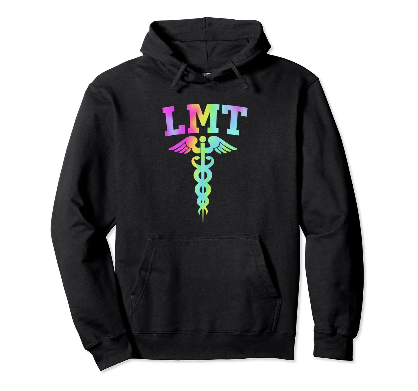 Rainbow Massage Lover Licensed Massage Hoodie - Novelty Apparel for Adults - T-Shirt, Sweatshirt, Hoodie