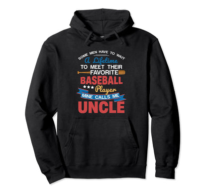 My Favorite Baseball Player Calls Me Hoodie - Novelty Apparel for Adults - T-Shirt, Sweatshirt, Hoodie