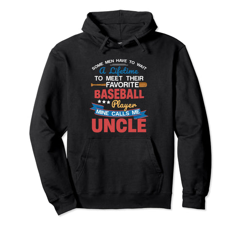 My Favorite Baseball Player Calls Me Hoodie - Novelty Apparel for Adults - T-Shirt, Sweatshirt, Hoodie