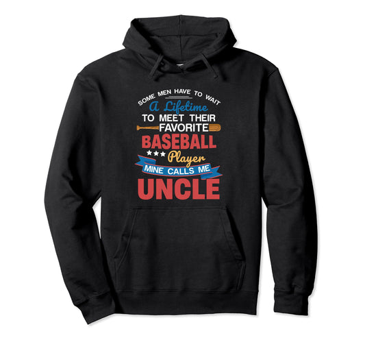My Favorite Baseball Player Calls Me Hoodie - Novelty Apparel for Adults - T-Shirt, Sweatshirt, Hoodie