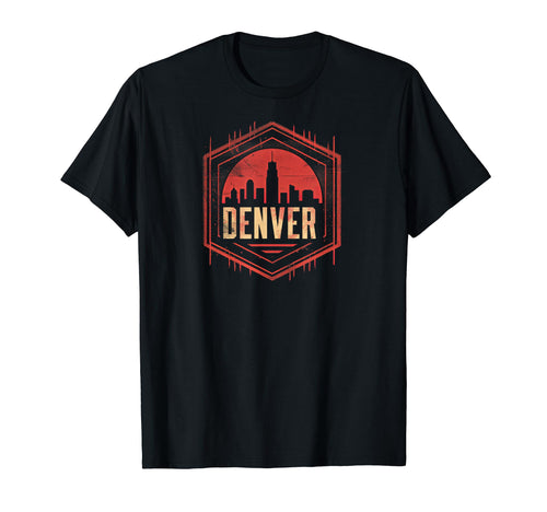 Denver Grit 90S Grunge Urbandecay Mens T-Shirt - Unique Graphic for Adults - T-Shirt, Sweatshirt, Hoodie