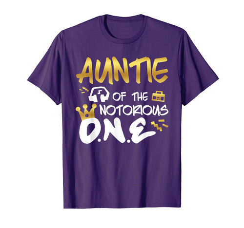 Auntie Notorious One Old School 1St Hip Hop T-Shirt - Graphic Print Unisex - T-Shirt, Sweatshirt, Hoodie