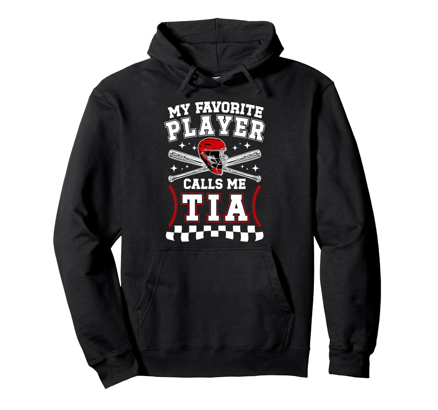 Proud Baseball Tia Baseball Player Tia Hoodie - Streetwear Style Unisex - T-Shirt, Sweatshirt, Hoodie