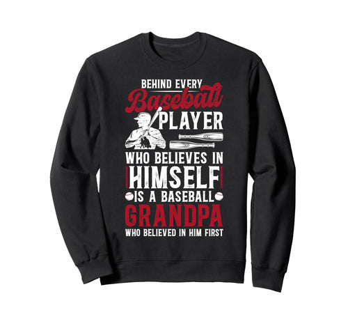 Baseball Grandpa Proud Grandpa Sweatshirt - Streetwear Style Men Women - T-Shirt, Sweatshirt, Hoodie