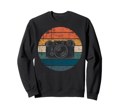 Photo Camera Nature Photographer Sweatshirt - Streetwear Style for Adults - T-Shirt, Sweatshirt, Hoodie