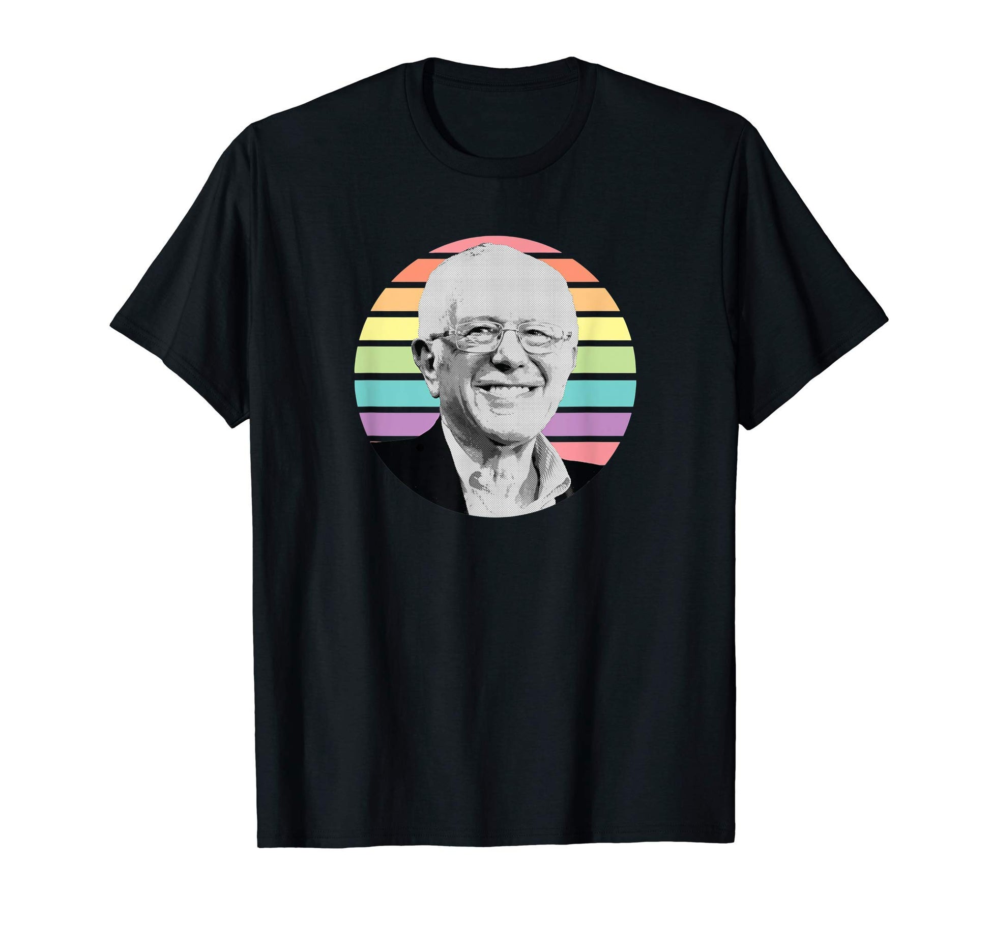 Bernie Sanders Black White Picture T-Shirt - Minimalist Print Men Women - T-Shirt, Sweatshirt, Hoodie