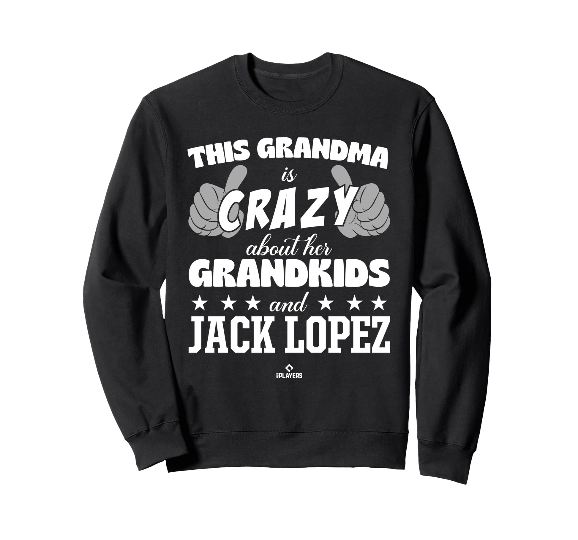 Grandma Crazy Jack Lopez Sweatshirt - Casual Everyday Wear Men Women - T-Shirt, Sweatshirt, Hoodie