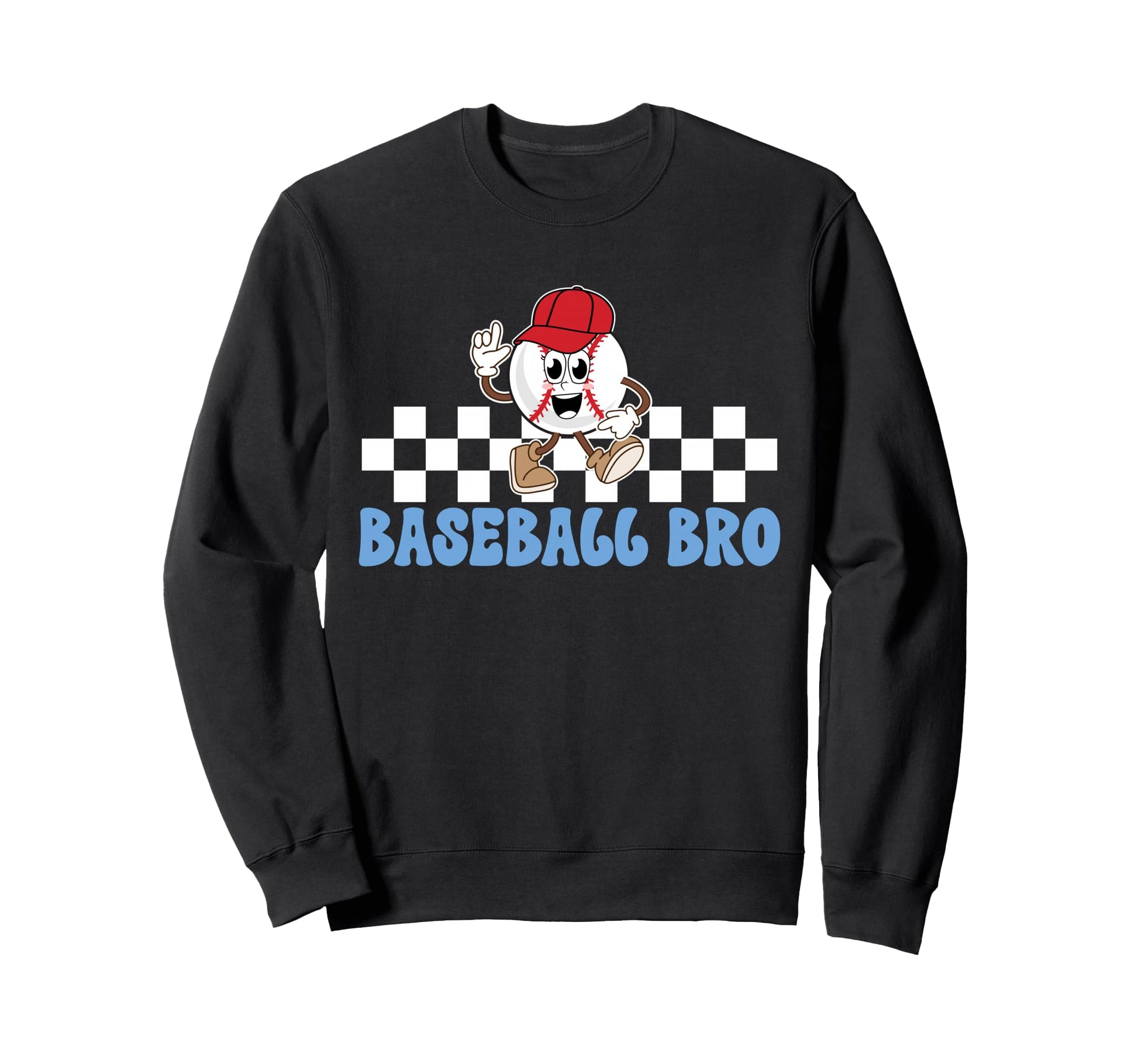 Baseball Bro Proud Baseball Brother Sweatshirt - Novelty Apparel Unisex - T-Shirt, Sweatshirt, Hoodie