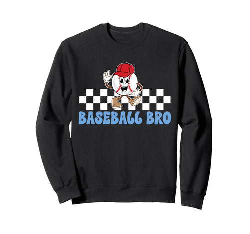 Baseball Bro Proud Baseball Brother Sweatshirt - Novelty Apparel Unisex - T-Shirt, Sweatshirt, Hoodie