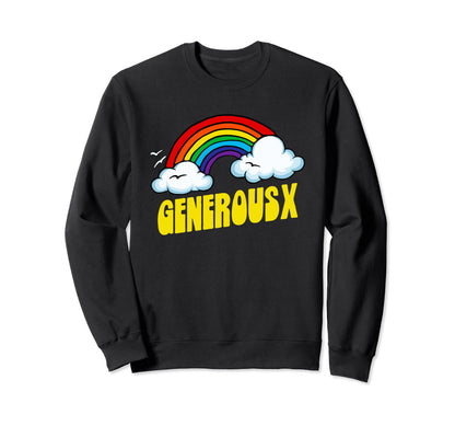 Generousx Funny Sarcastic 80S Sweatshirt - Fun Novelty Design Unisex - T-Shirt, Sweatshirt, Hoodie