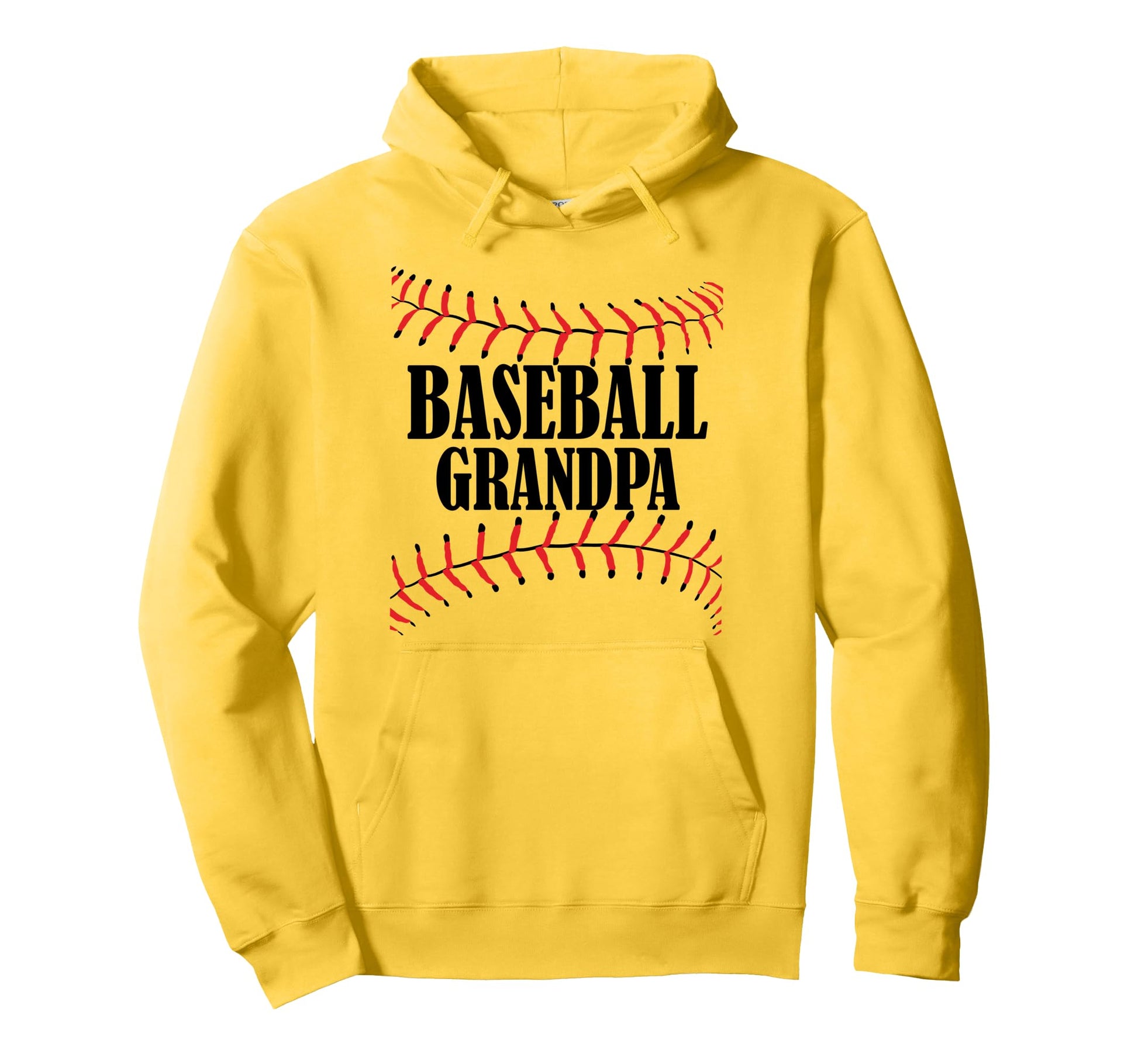 Baseball Grandpa Baseball Grandfather Hoodie - Graphic Print Men Women - T-Shirt, Sweatshirt, Hoodie