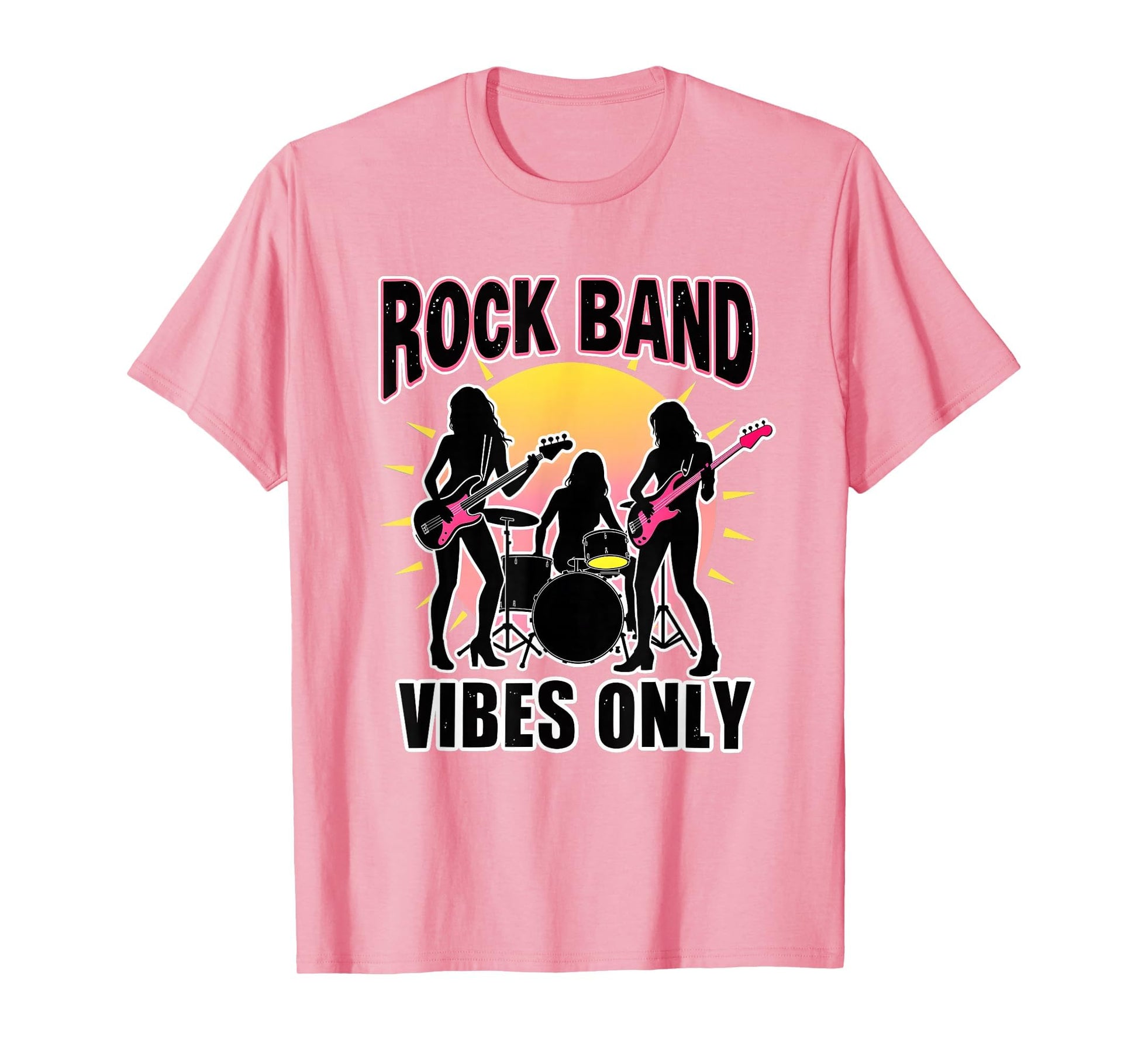 Rock Band Vibes Only Music Lover T-Shirt - Streetwear Style Unisex - T-Shirt, Sweatshirt, Hoodie