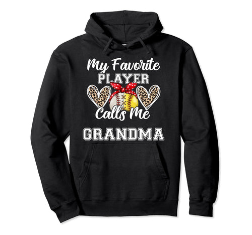 My Favorite Baseball Player Calls Me Hoodie - Unique Graphic for Adults - T-Shirt, Sweatshirt, Hoodie