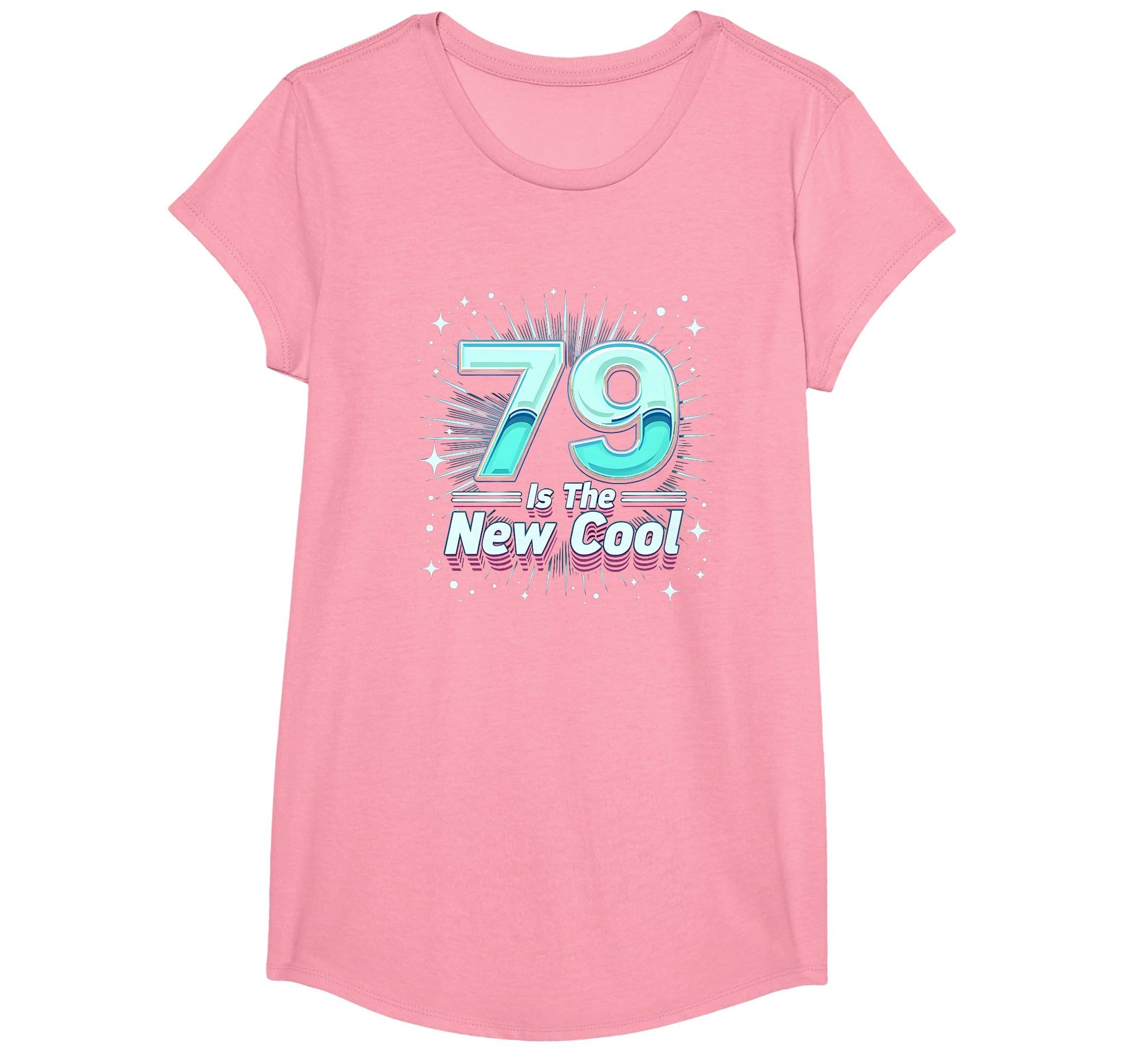 79 Is New Birthday Gift Lovers T-Shirt - Unique Graphic Unisex - T-Shirt, Sweatshirt, Hoodie