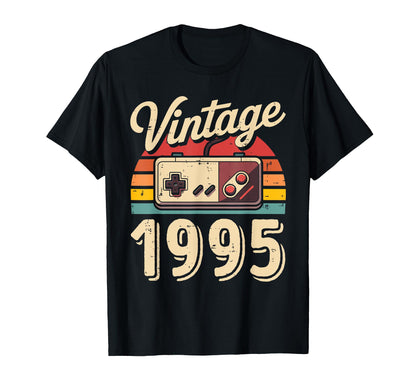 1995 Birthday 30 Year Old Gaming Dad T-Shirt - Streetwear Style Men Women - T-Shirt, Sweatshirt, Hoodie
