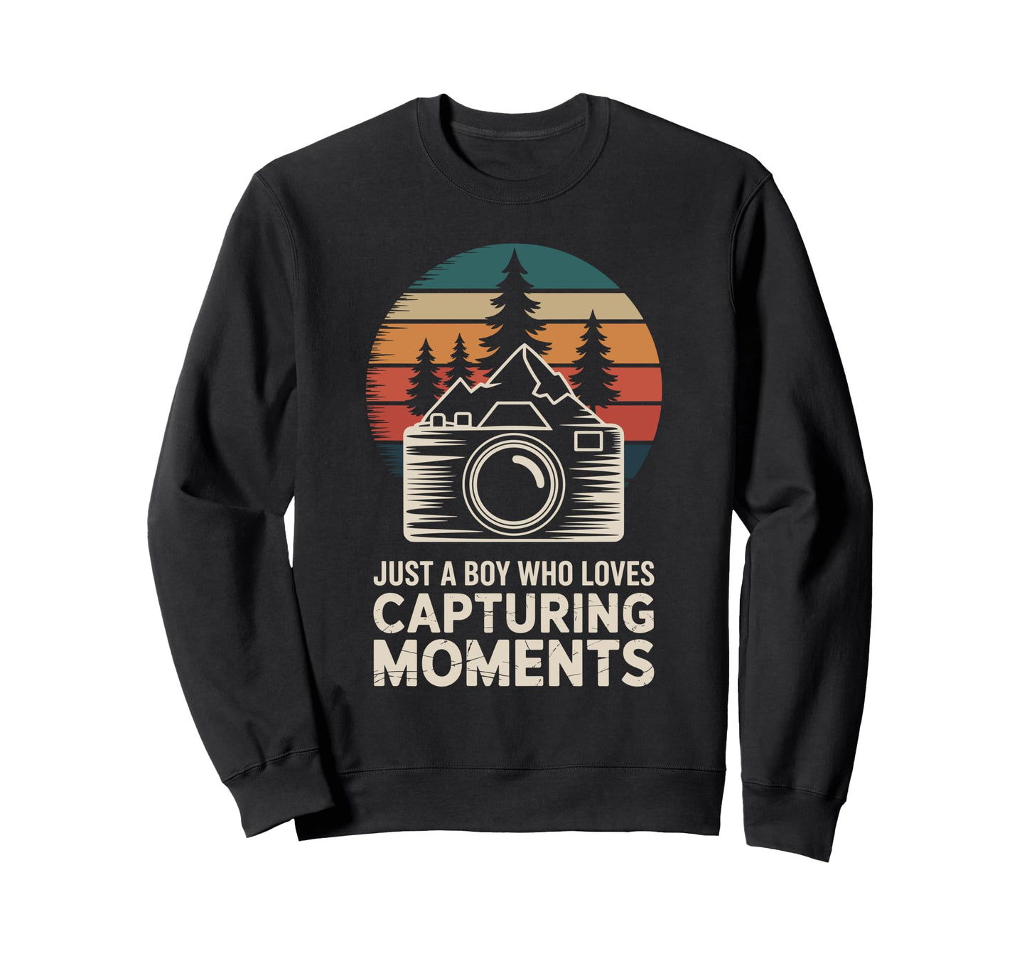 Photographer Camera Photography Sweatshirt - Minimalist Print Unisex - T-Shirt, Sweatshirt, Hoodie