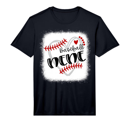 Personalized Baseball Heart Nene T-Shirt - Aesthetic Graphic Unisex - T-Shirt, Sweatshirt, Hoodie