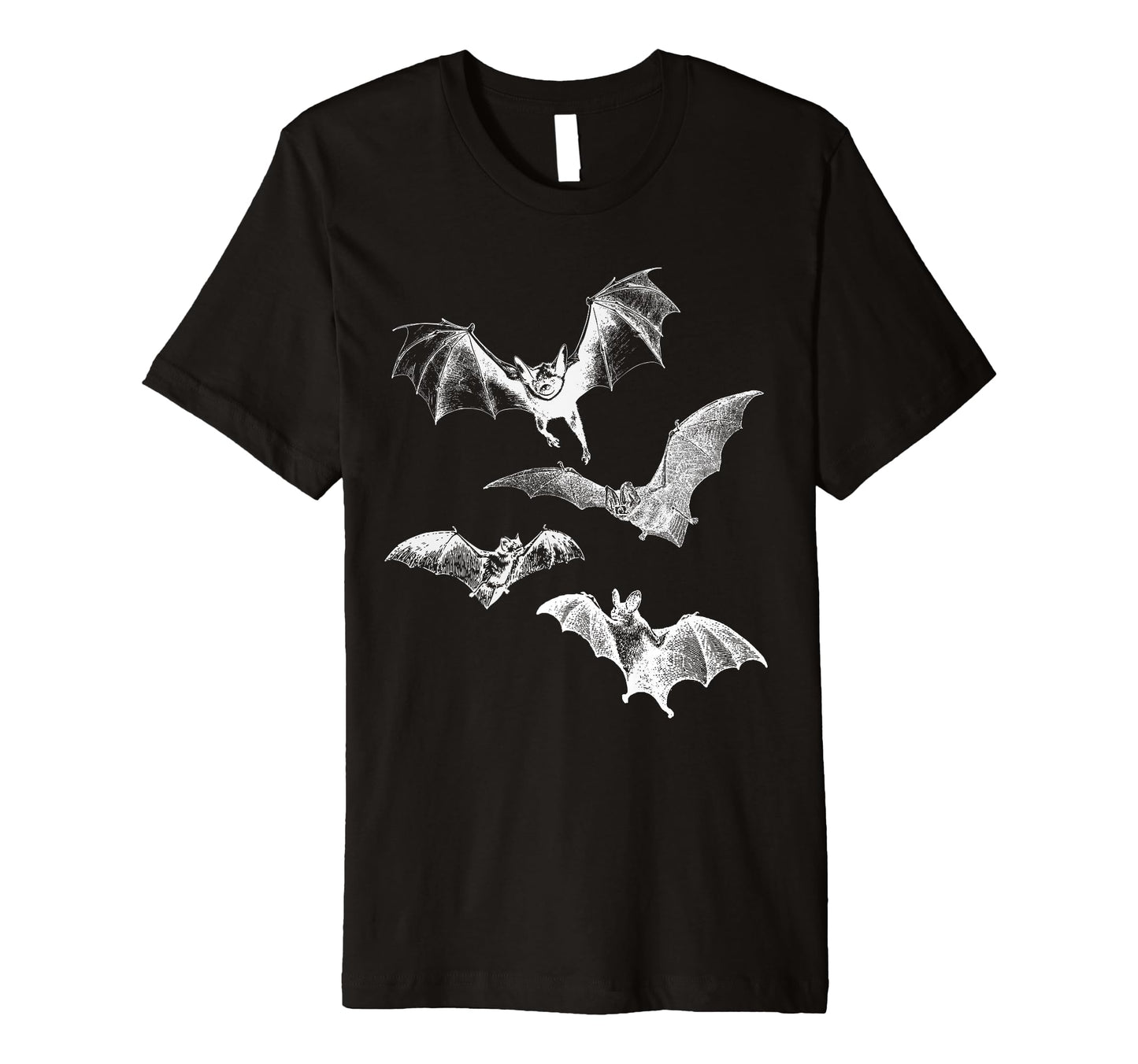 Grunge 90S Flying Bats Novelty T-Shirt - Fun Novelty Design Men Women - T-Shirt, Sweatshirt, Hoodie