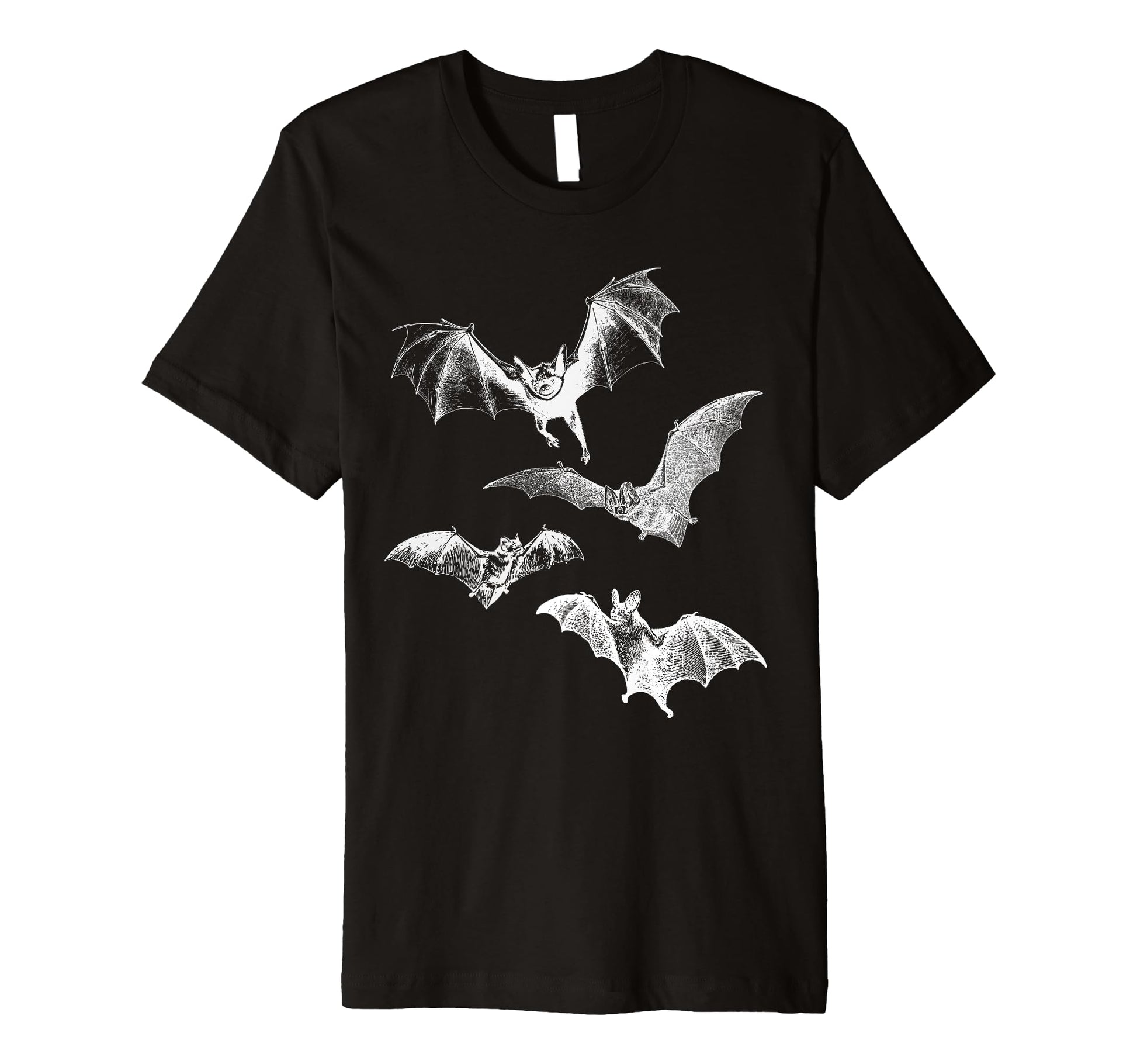 Grunge 90S Flying Bats Novelty T-Shirt - Fun Novelty Design Men Women - T-Shirt, Sweatshirt, Hoodie