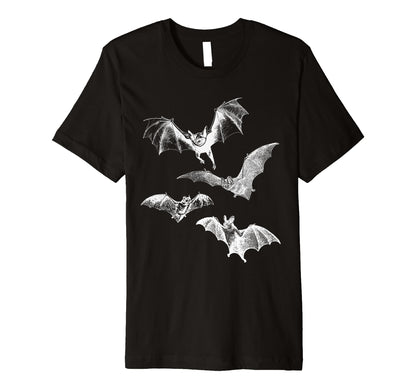 Grunge 90S Flying Bats Novelty T-Shirt - Fun Novelty Design Men Women - T-Shirt, Sweatshirt, Hoodie