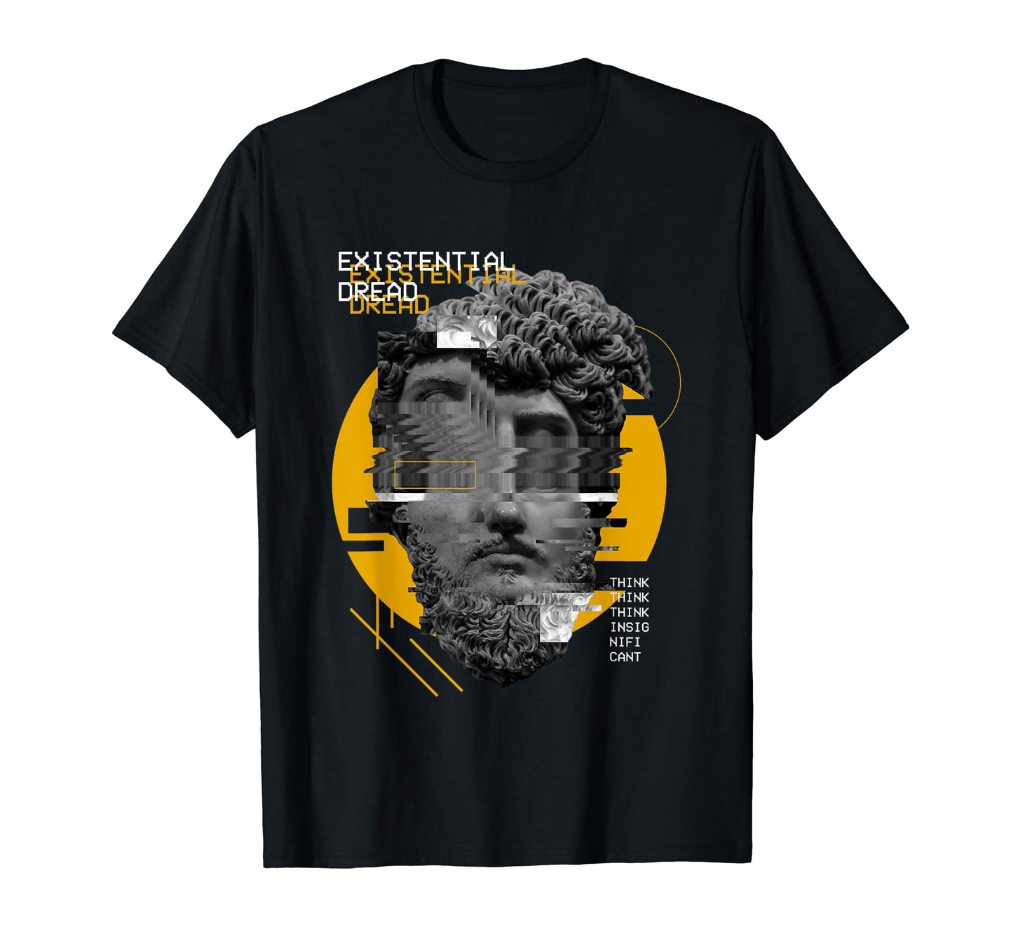 Existential Dread Aesthetic Vaporwave T-Shirt - Novelty Apparel Unisex - T-Shirt, Sweatshirt, Hoodie