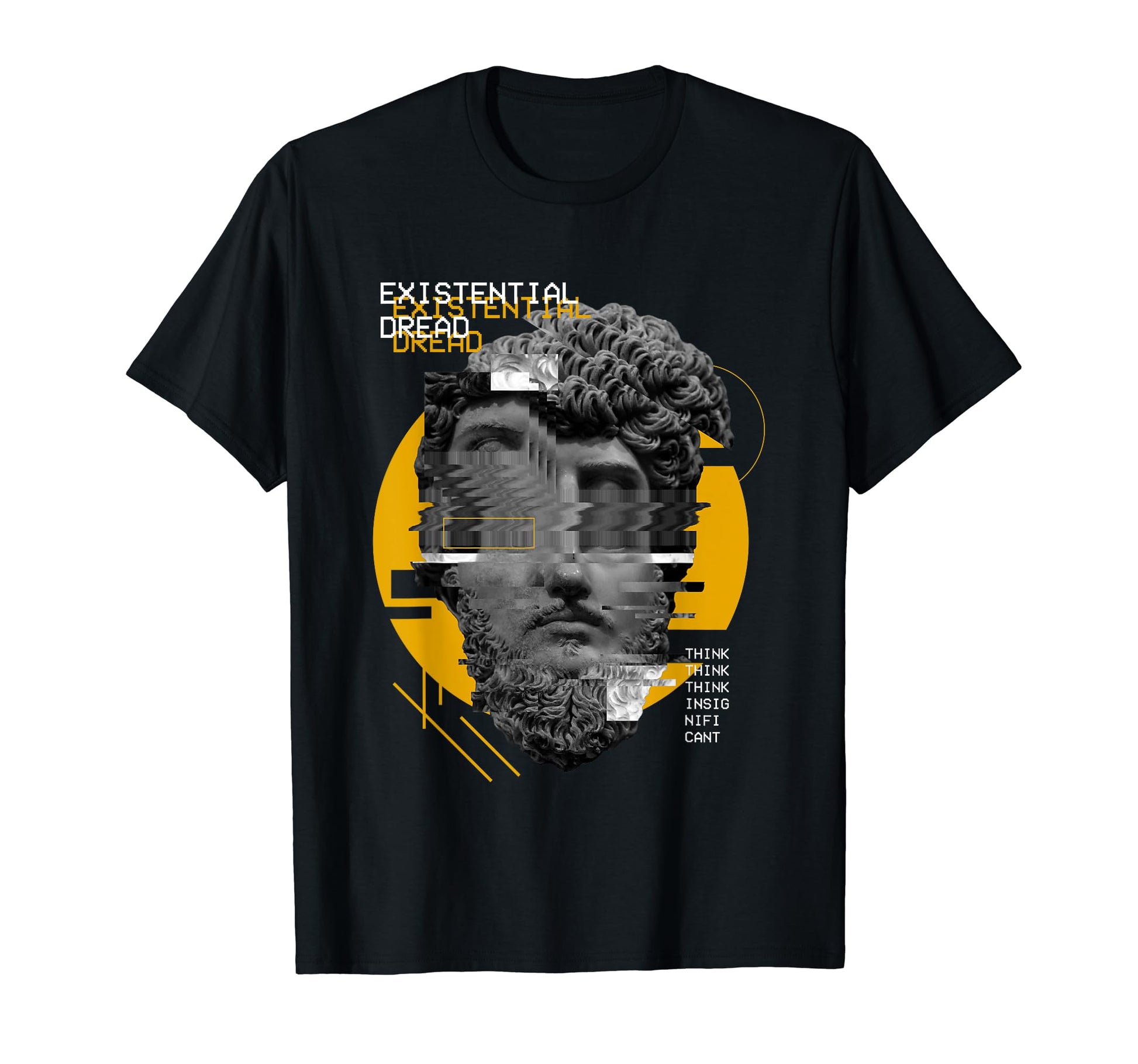 Existential Dread Aesthetic Vaporwave T-Shirt - Novelty Apparel Unisex - T-Shirt, Sweatshirt, Hoodie