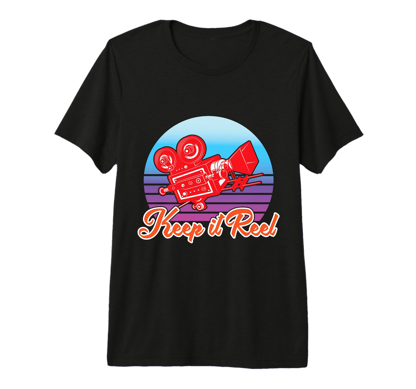 Keep It Reel Camera Enthusiast T-Shirt - Casual Everyday Wear for Adults - T-Shirt, Sweatshirt, Hoodie