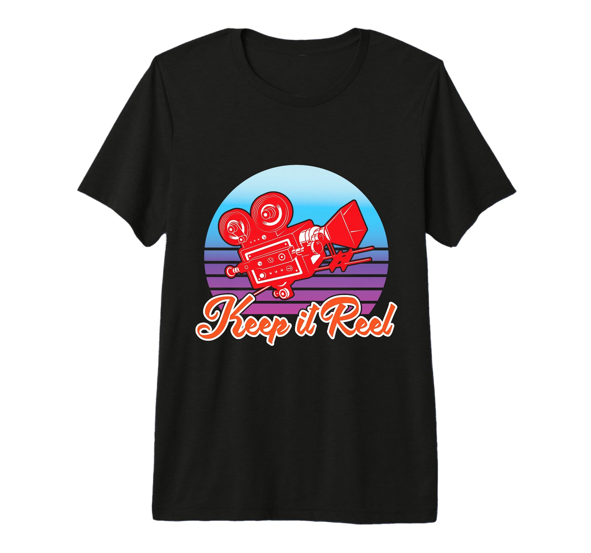 Keep It Reel Camera Enthusiast T-Shirt - Casual Everyday Wear for Adults - T-Shirt, Sweatshirt, Hoodie