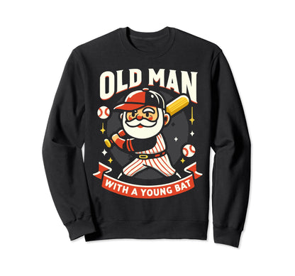 Baseball Grandpa Grandfather Gramps Sweatshirt - Graphic Print Unisex - T-Shirt, Sweatshirt, Hoodie