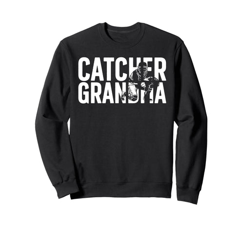 Baseball Catcher Grandma Baseball Sweatshirt - Novelty Apparel Unisex - T-Shirt, Sweatshirt, Hoodie