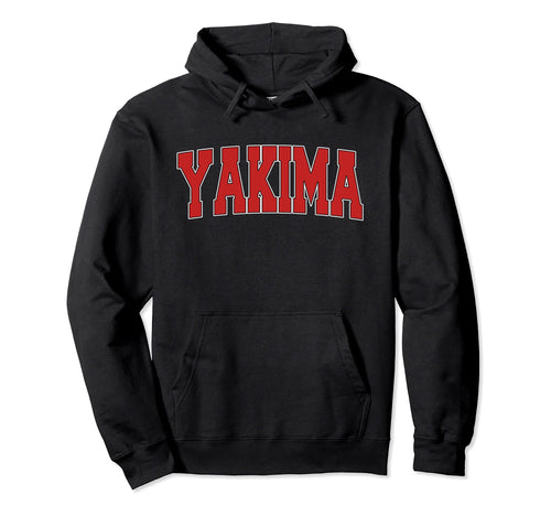 Yakima Wa Washington Varsity Usa Hoodie - Aesthetic Graphic Men Women - T-Shirt, Sweatshirt, Hoodie