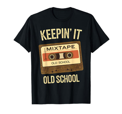 Old School Hip Hop 80S 90S Cassette T-Shirt - Aesthetic Graphic Men Women - T-Shirt, Sweatshirt, Hoodie