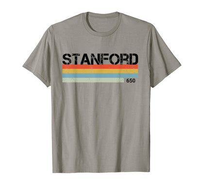 Stanford City Stripes Gift Souvenir T-Shirt - Fun Novelty Design Unisex - T-Shirt, Sweatshirt, Hoodie